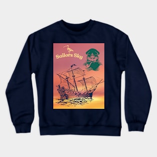 Sailors sky Crewneck Sweatshirt